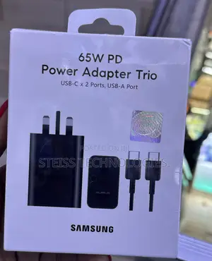 65W Power Adapter Trio Samsung Charger