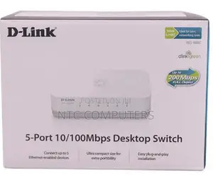 D-Link DES-1005C/B 5 Port 10/100Base-T Unmanged Switch