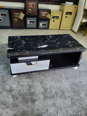 Modern Marble Coffee Table With Storage