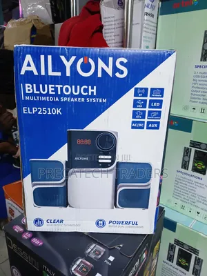 Woofer,,,Ailyons ELP2510K Bluetooth Multimedia Speaker System
