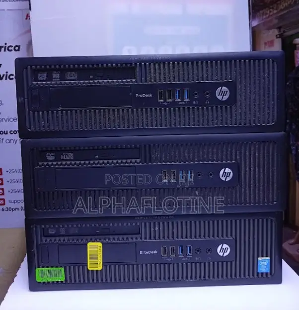Desktop Computer HP EliteDesk 800 G6 SFF 4GB Intel Core i5 HDD 500GB