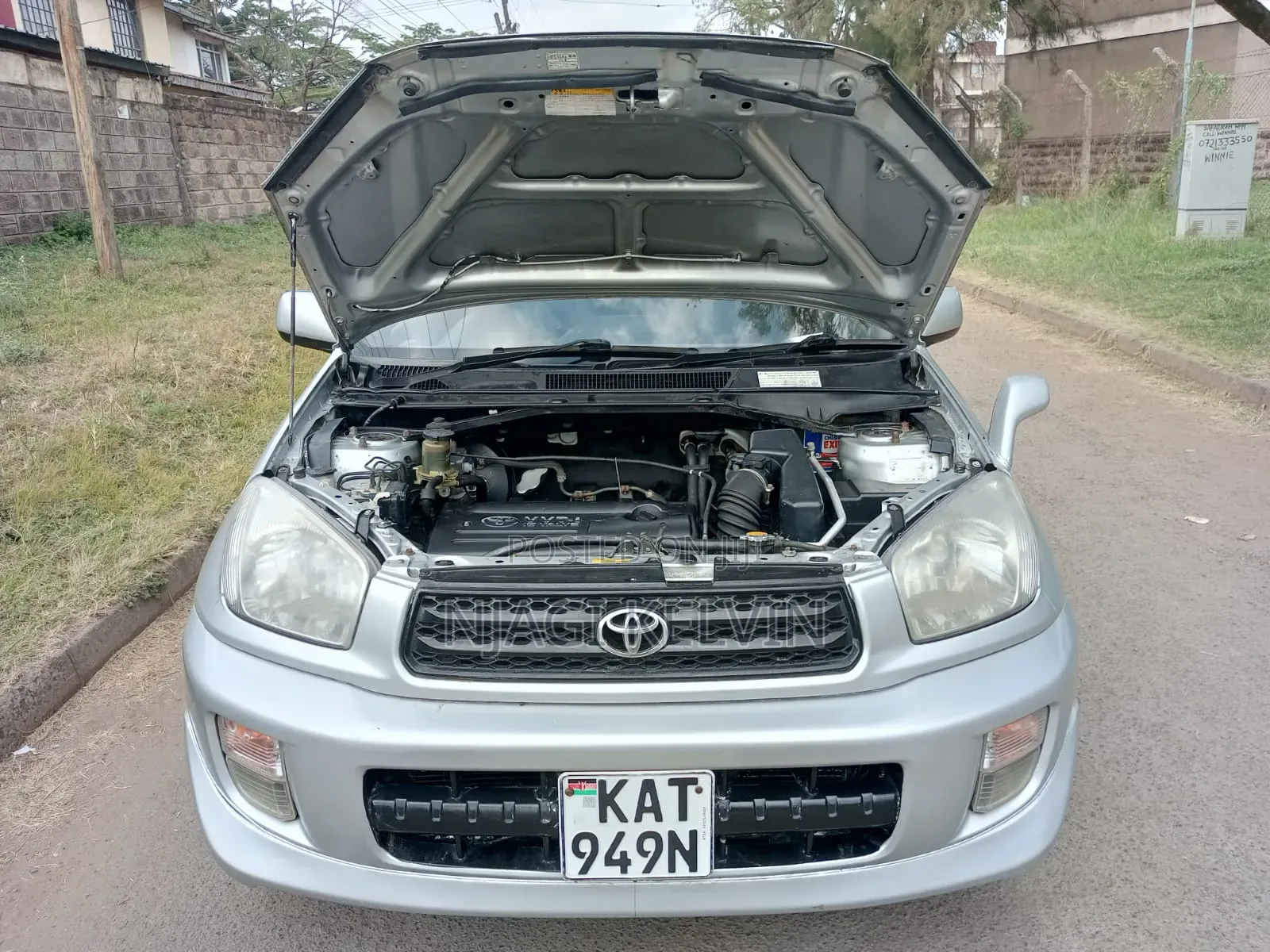 Toyota RAV4 2001 Silver