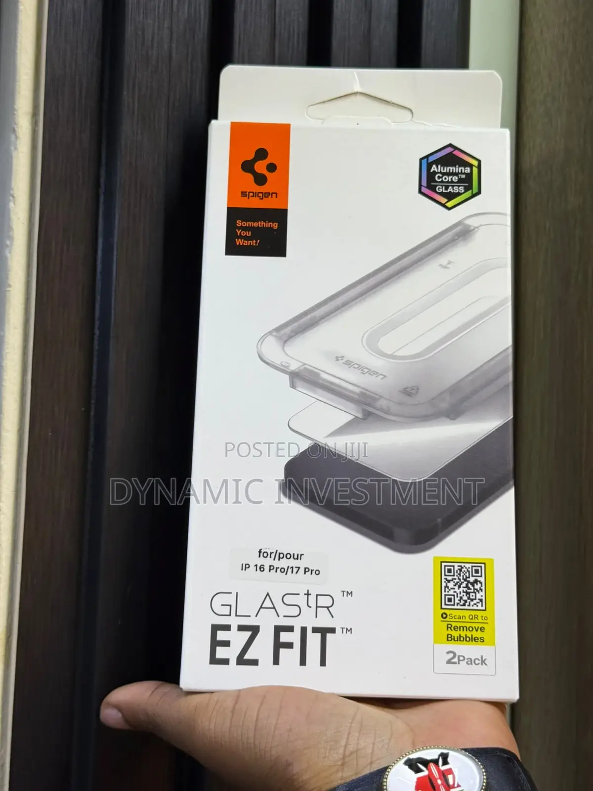 iPhone 16 Pro Spigen Easy Installation 10H+ Clear HD Screen Protector