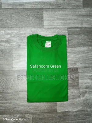 Green Shades Heavyweight Round Neck T-Shirts