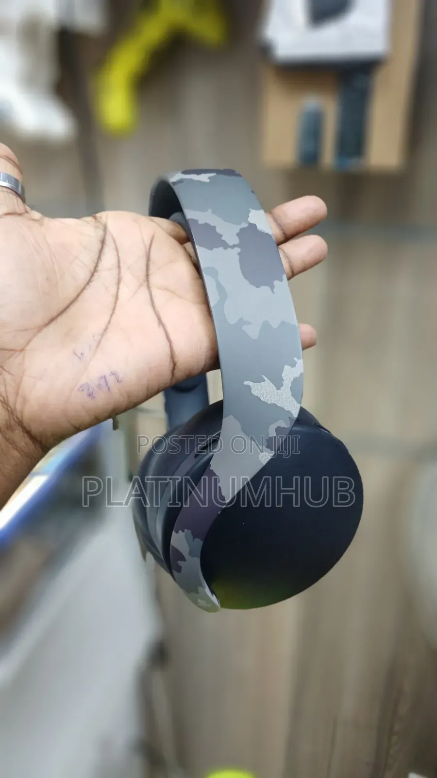 Pulse 3D Preowned Camo Ps5 Gaming Headset Wireless