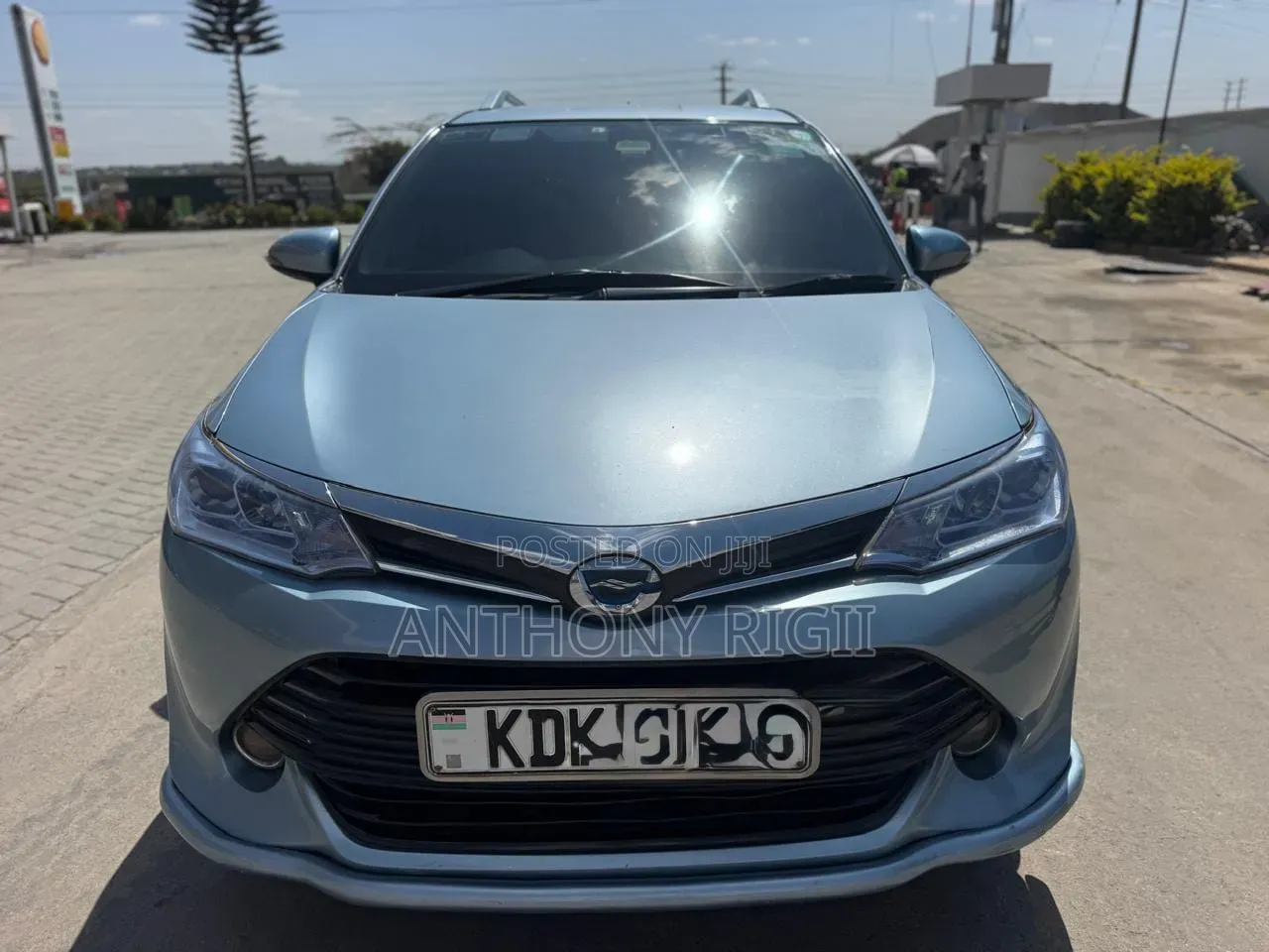 Toyota Corolla Fielder 2015 Blue