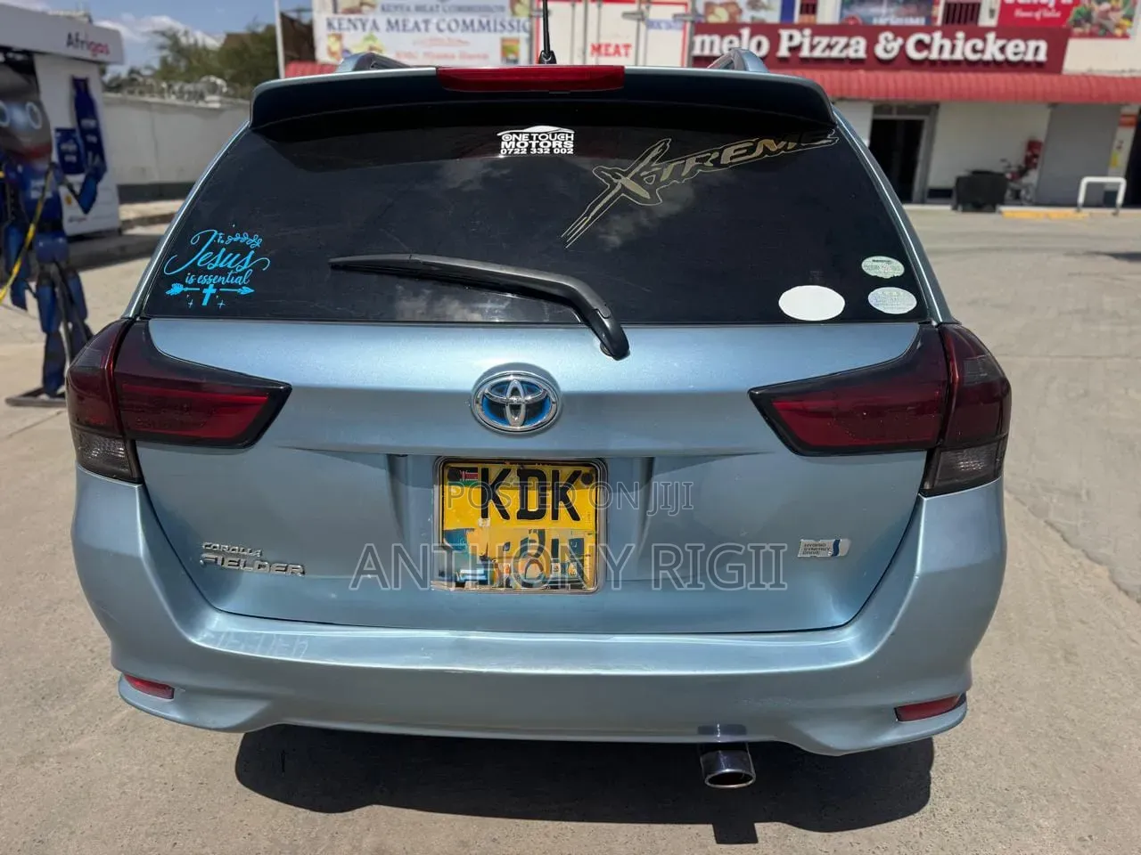 Toyota Corolla Fielder 2015 Blue
