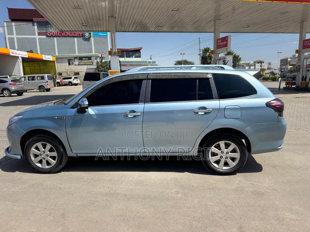 Toyota Corolla Fielder 2015 Blue