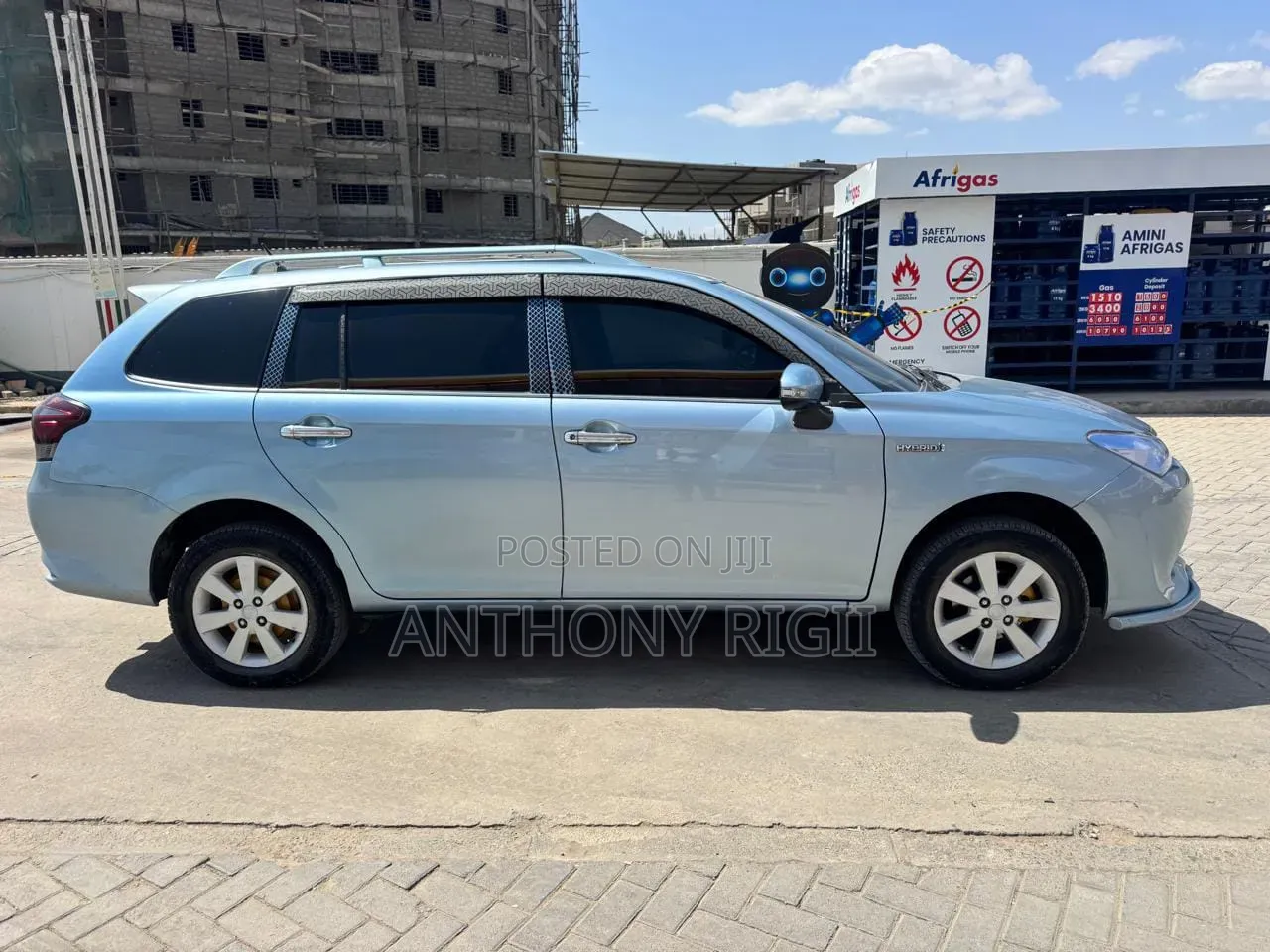 Toyota Corolla Fielder 2015 Blue