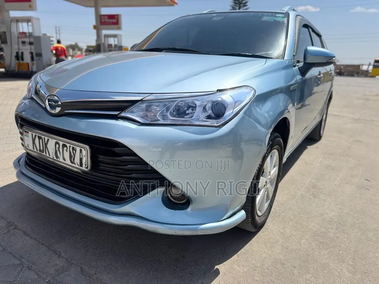 Toyota Corolla Fielder 2015 Blue