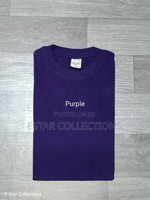 Purple Collection Heavyweight -Shirt