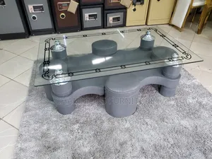 Coffee Table With Ottoman Stools