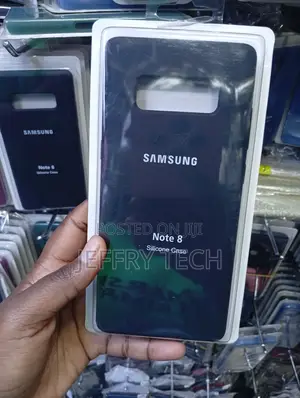 Samsung Galaxy Note 8 Silicone Case in Black,