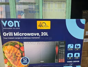 Von 20l Digital Microwave With Grill