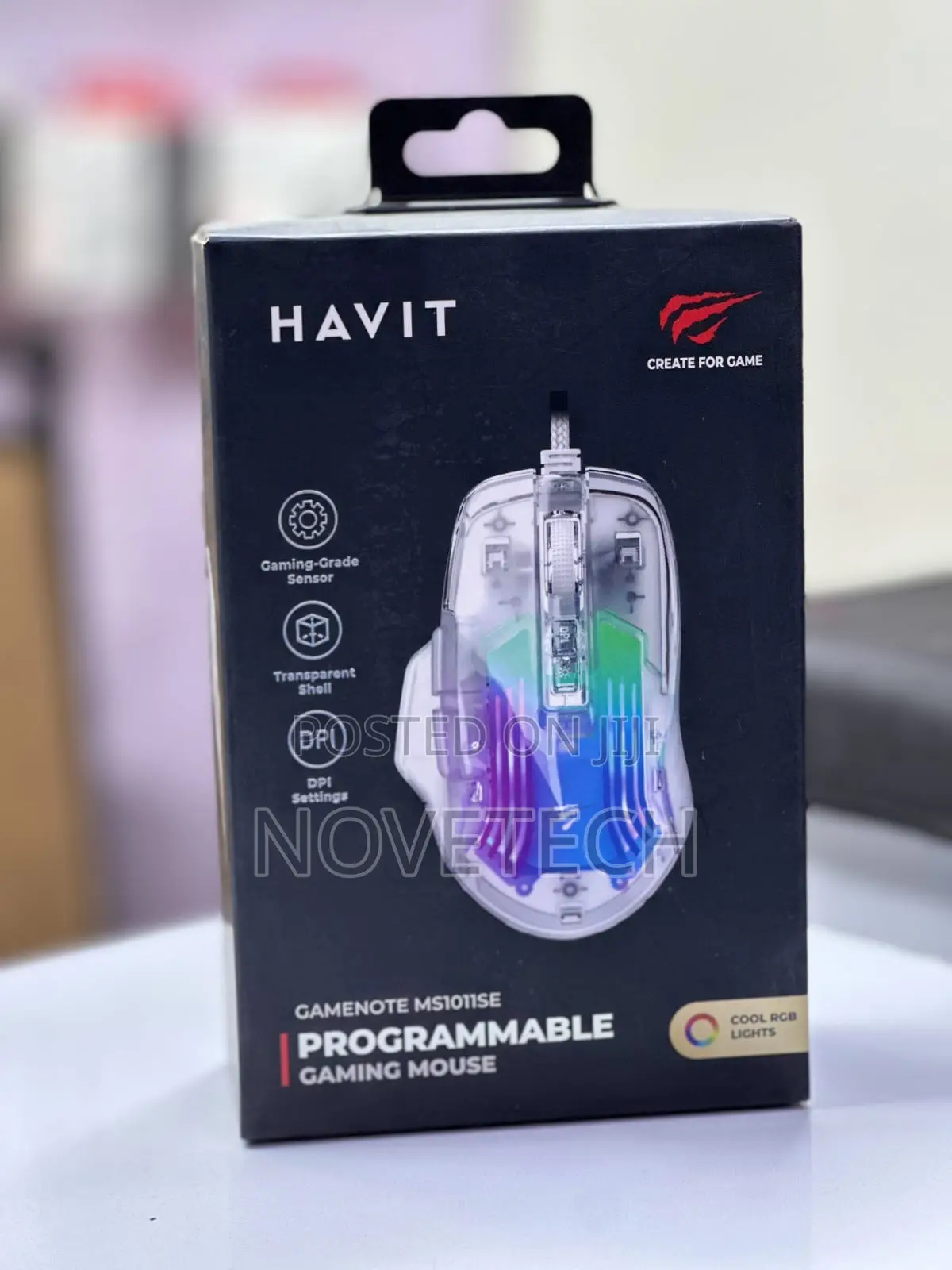 Havit Gamenote MS1011SE – Programmable RGB Gaming Mouse