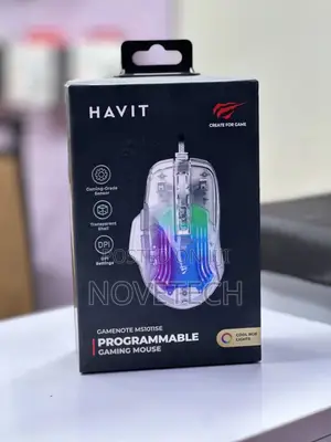 Havit MS1011SE RGB Programmable Gaming Mouse 1200–7200 DPI