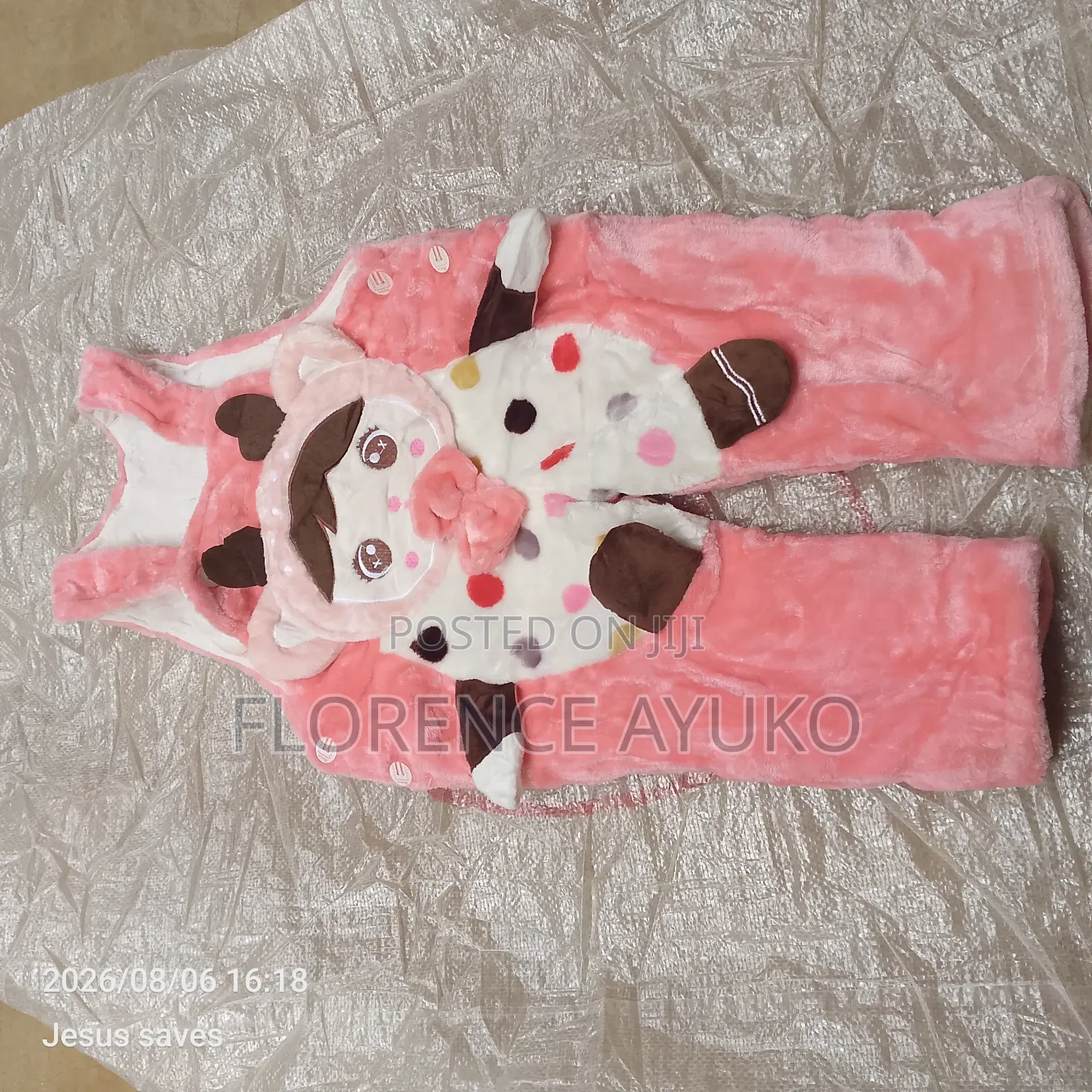 Sleeveless Kids Romper