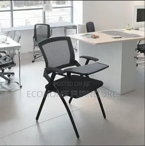 Training Chair. Mesh Visitor Chair for Office Classroom