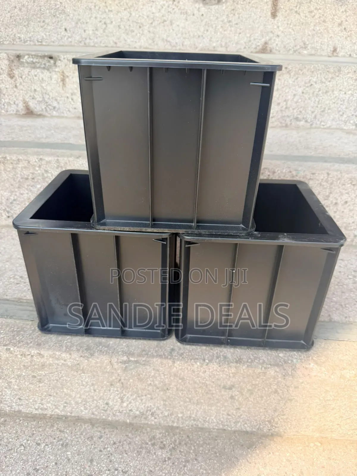 Plastic Concrete Test Cube Moulds