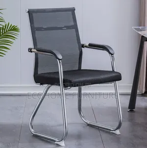 Modern Mesh Visitor Chair – Cantilever Office Conference Reception