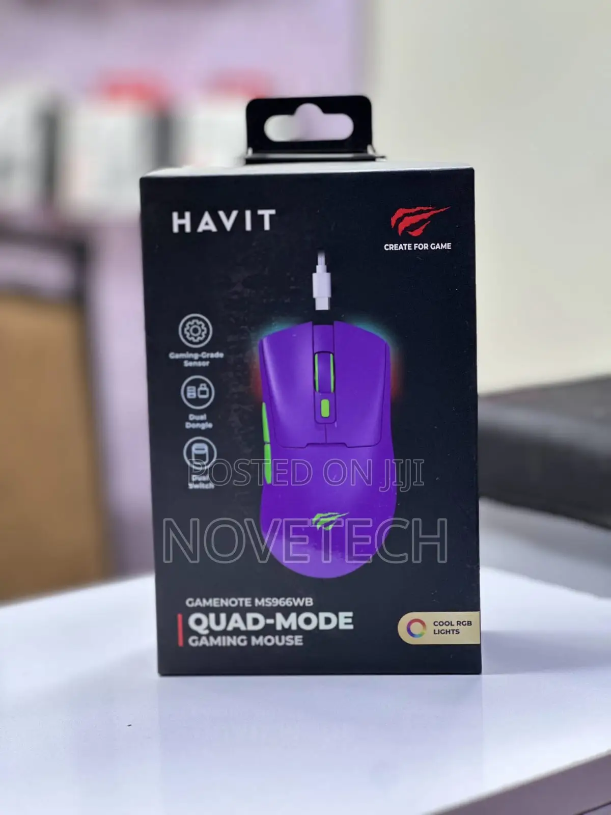 Havit MS966WB Wireless Gaming Mouse Programmable Buttons