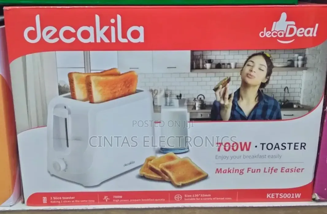 Decakila 700W Toaster