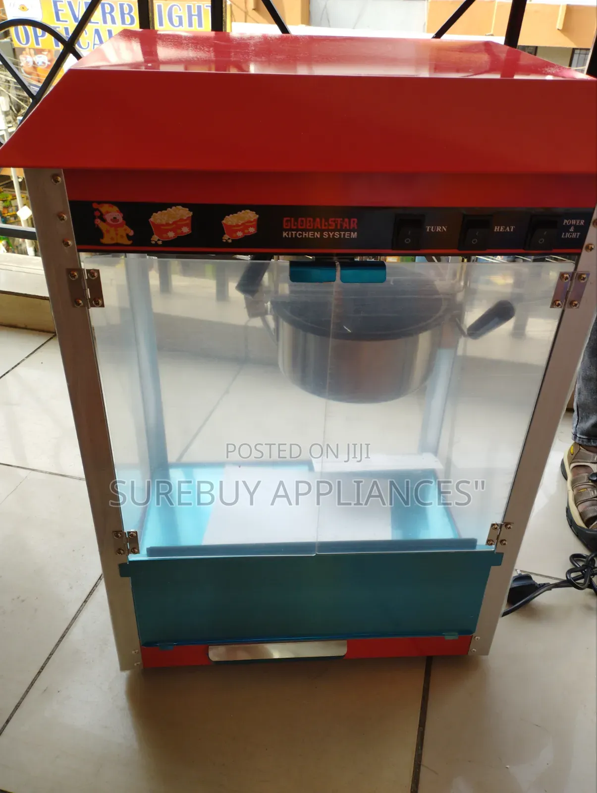 Imported Popcorn Machine Fast Commercial Snack Maker