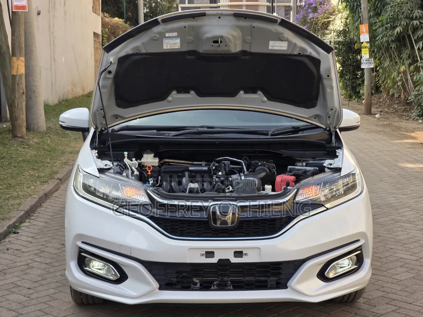 Honda Fit 2019 White