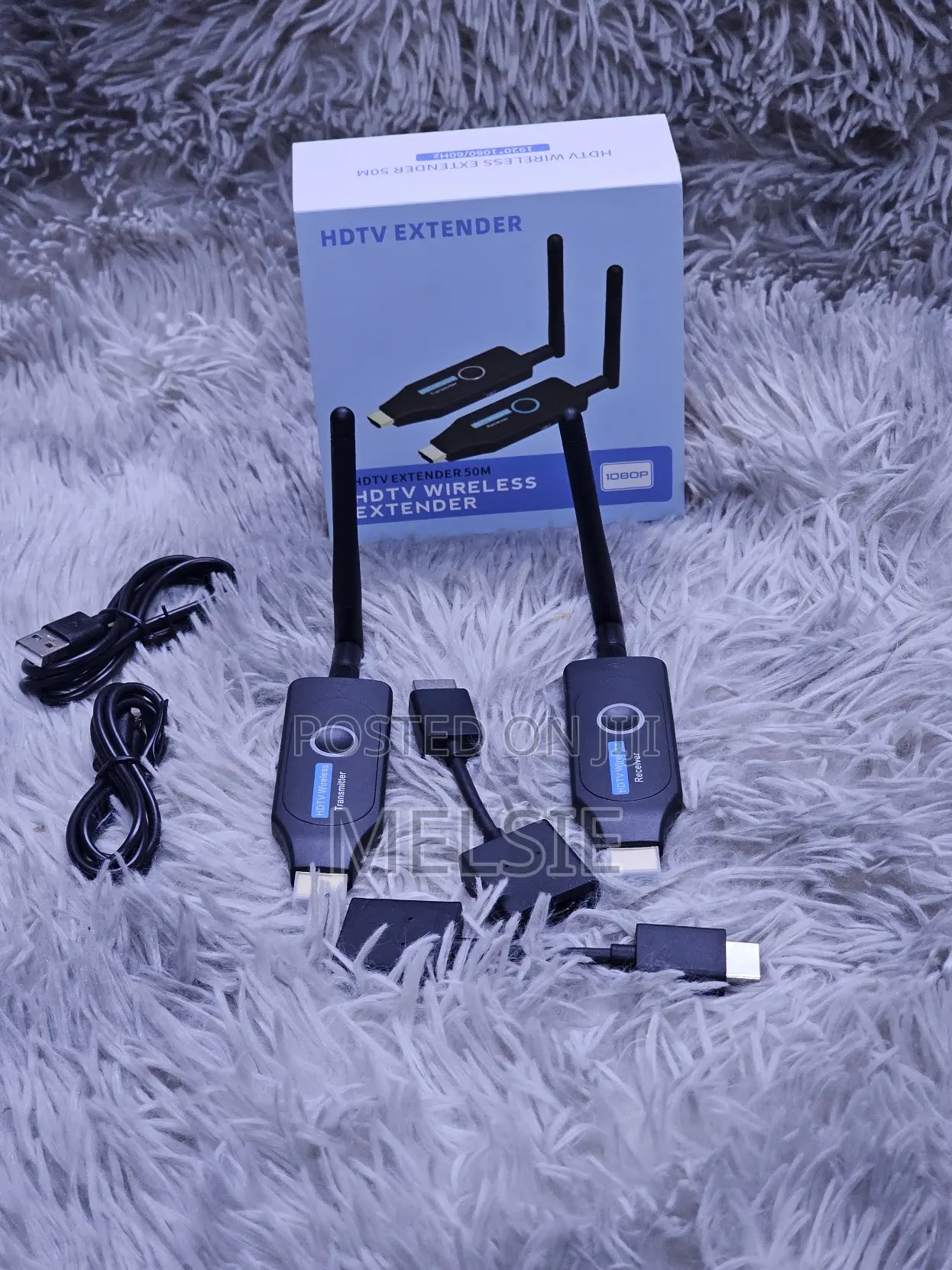 Fjgear Wireless Hdmi Extender 50m Audio Video Transmitter Receiver