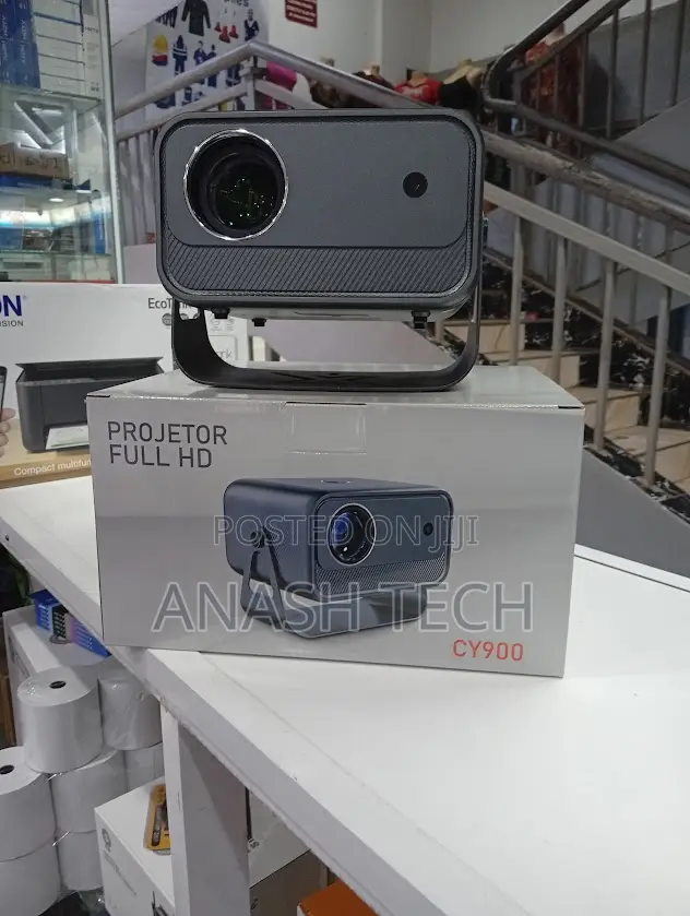 Cy900 Projector HD 1080P Supported Resolution for Sharp Image Quality