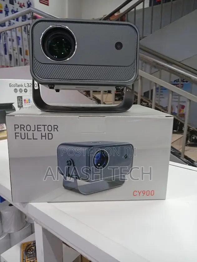 Cy900 Android Projector With Manual Focus and Keystone Correction