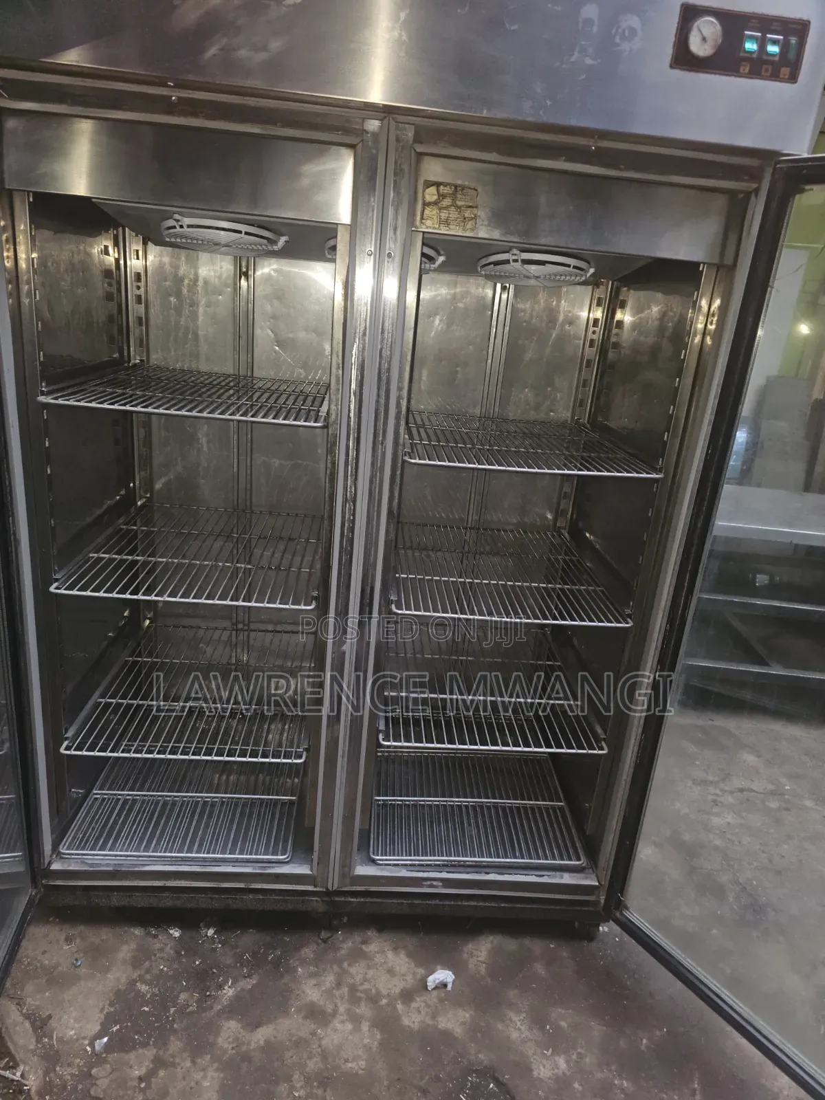 Double Door Display Freezer