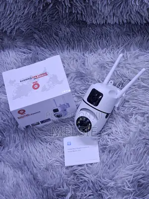 Wall Mountable V380 WiFi Dual Lens PTZ Security Camera