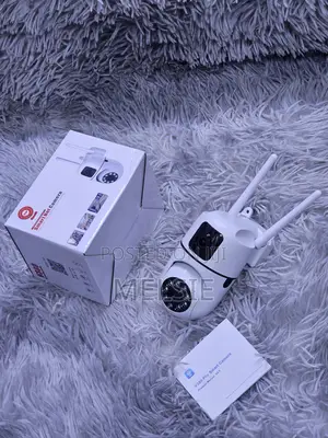V380 Dual Lens WiFi PTZ Camera With Wall Mount Design