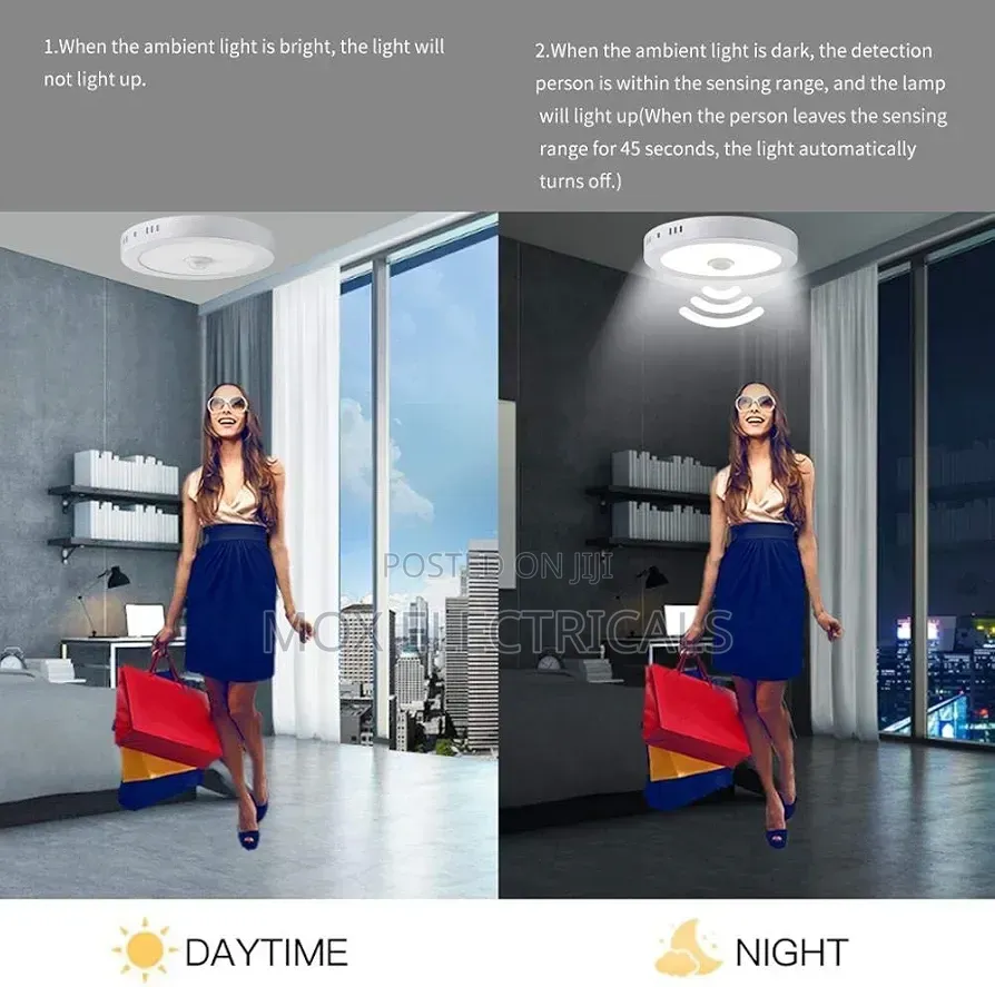 Ceiling Light Motion Sensor