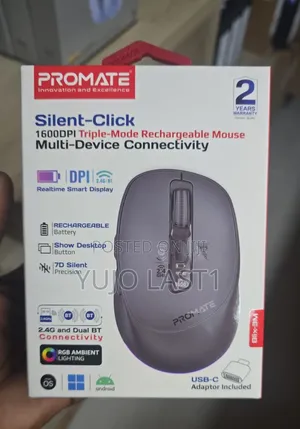 Promate Samo Dual Mode Rechargeable Wireless Mouse