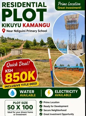 Prime( 50 by 100ft)Plots for Sale- In a Gated Estate Setup
