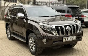 Toyota Land Cruiser Prado 2017 Brown