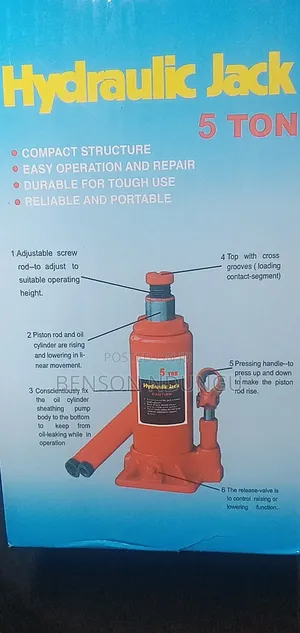 5 Ton Car Hydraulic Jack