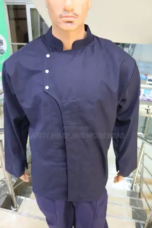 Navy Blue Chef Jacket