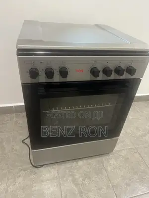 Von 4-Burner Gas Cooker With Oven Grill – Grey