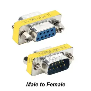 DB9 Gender Changer 9 Pins (M-F)