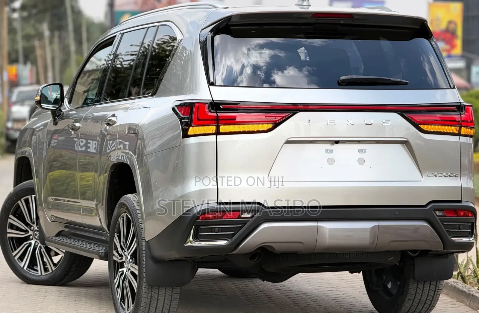Lexus LX 500d 2025 Silver