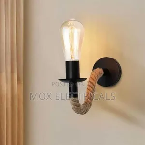 Vintage Rope Wall Lamp