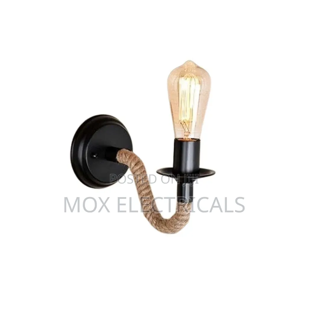 Vintage Rope Wall Lamp