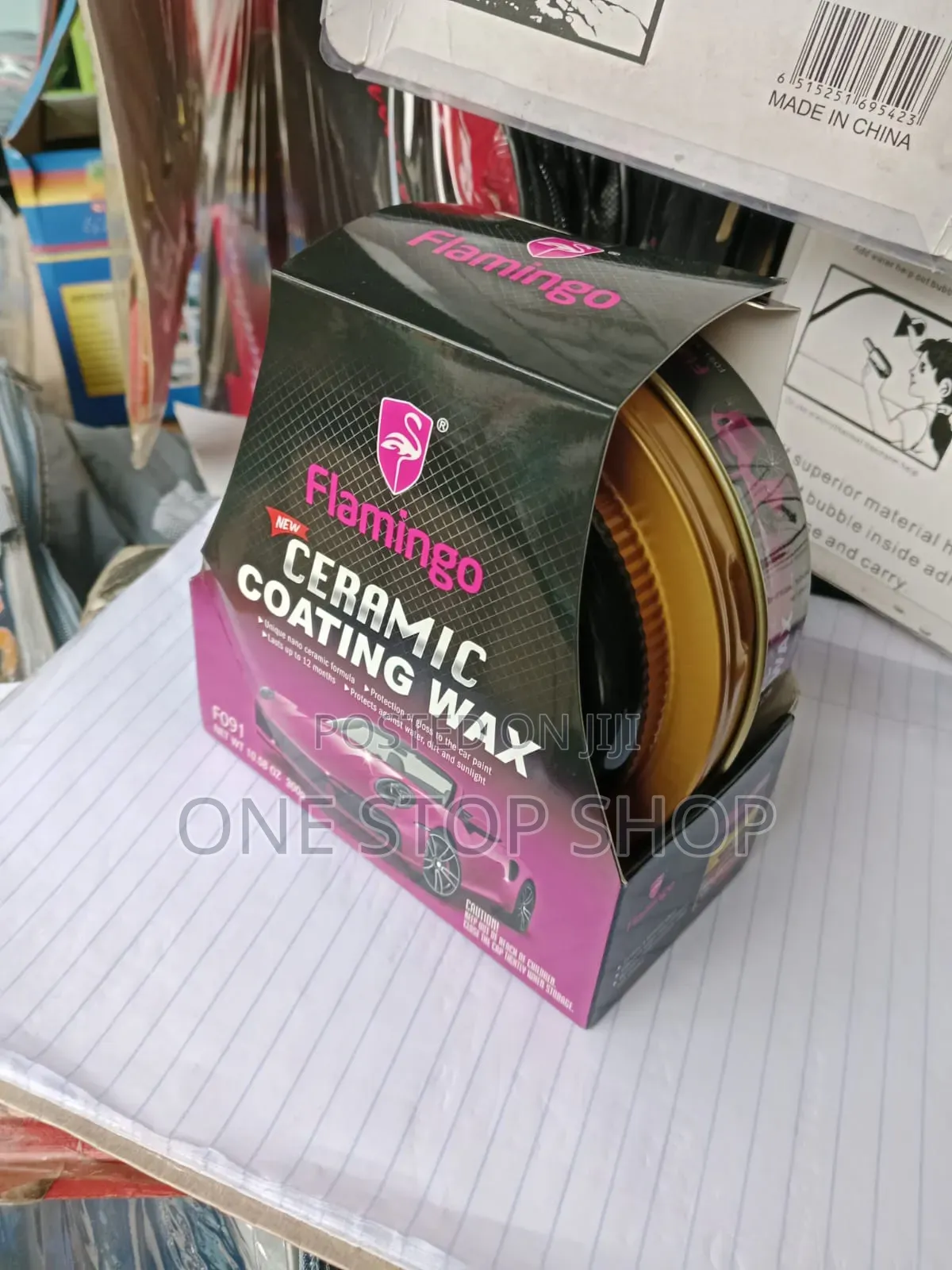 Ceramic Coating Wax Paste Formulated With Nano Ceramic Polymer