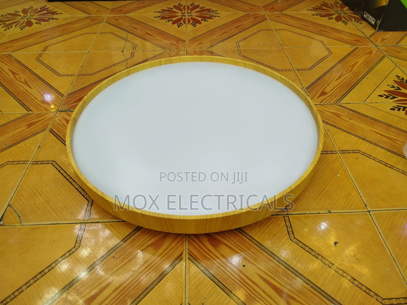 Wood Grain LED Ceiling Light