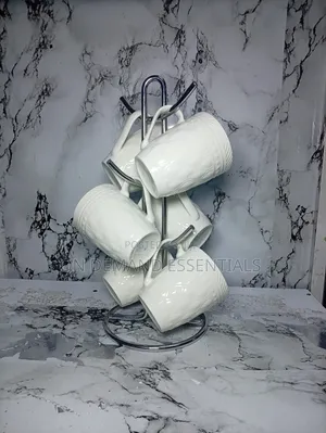 White Ceramic Mugs