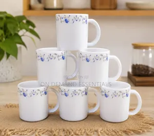 Blue Flowered Luminarc Mugs*
Capacity -300ml
