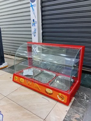 Glass Food Display Cabinet – 3 Plate